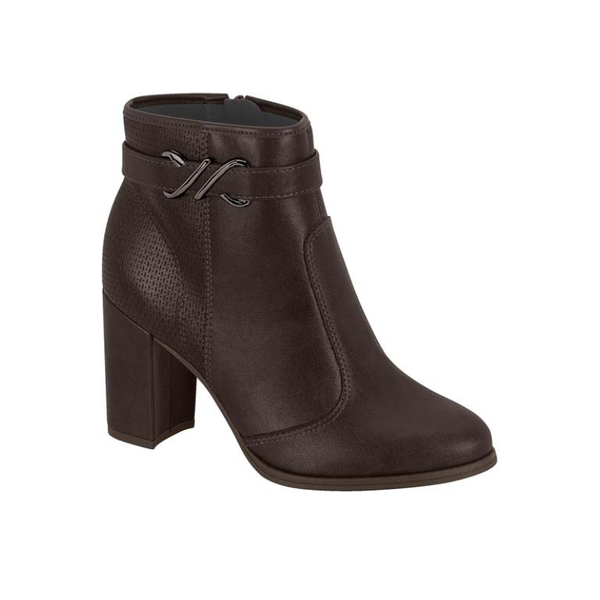 Bota Salto Moleca Casual Np Genebra