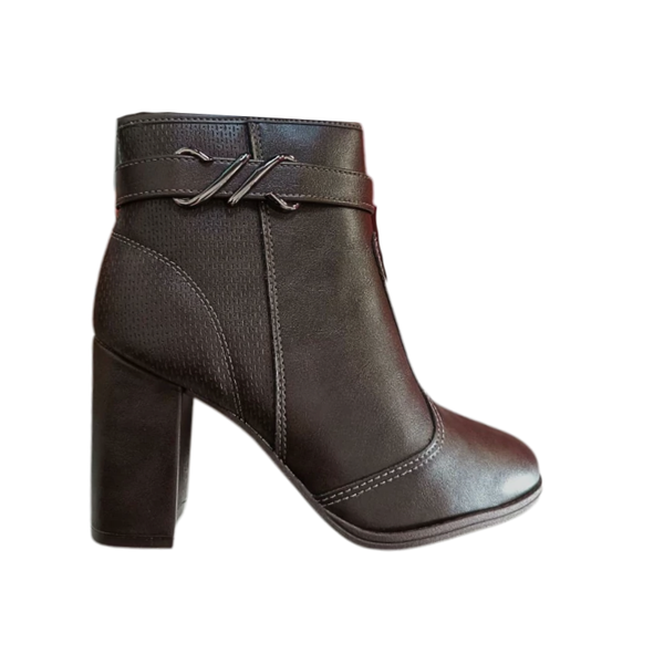 Bota Salto Moleca Casual Np Genebra