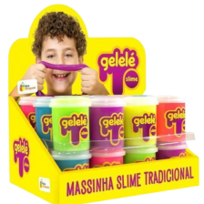 Slime Gelelé Tradicional Pote 152g - Chinelaria Leilane Neves