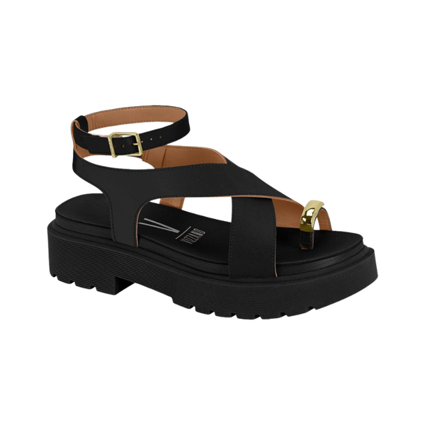 Sandália Papete Vizzano Pelica15745 preto 01