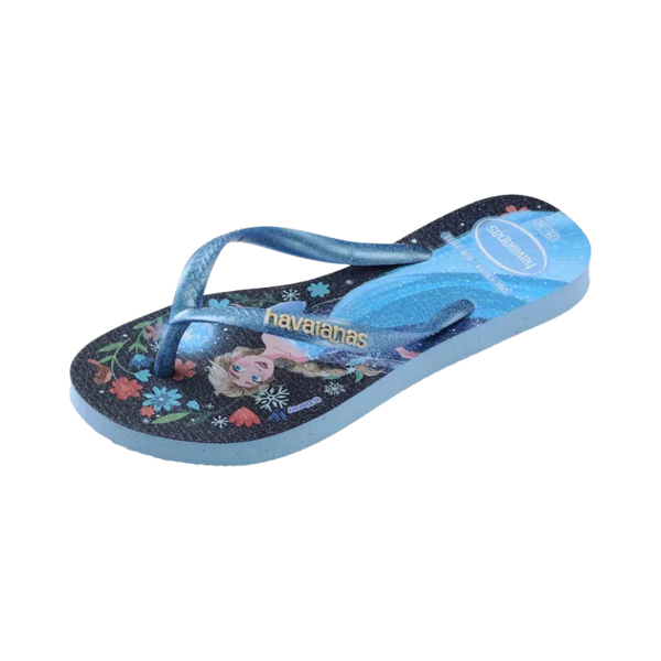 Chinelo Kids Slim Havaianas Princess Frozen 25/26 - Chinelaria