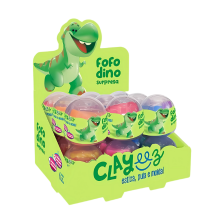 Massinha Clayeez Fofo Dino 12g - Chinelaria Leilane Neves